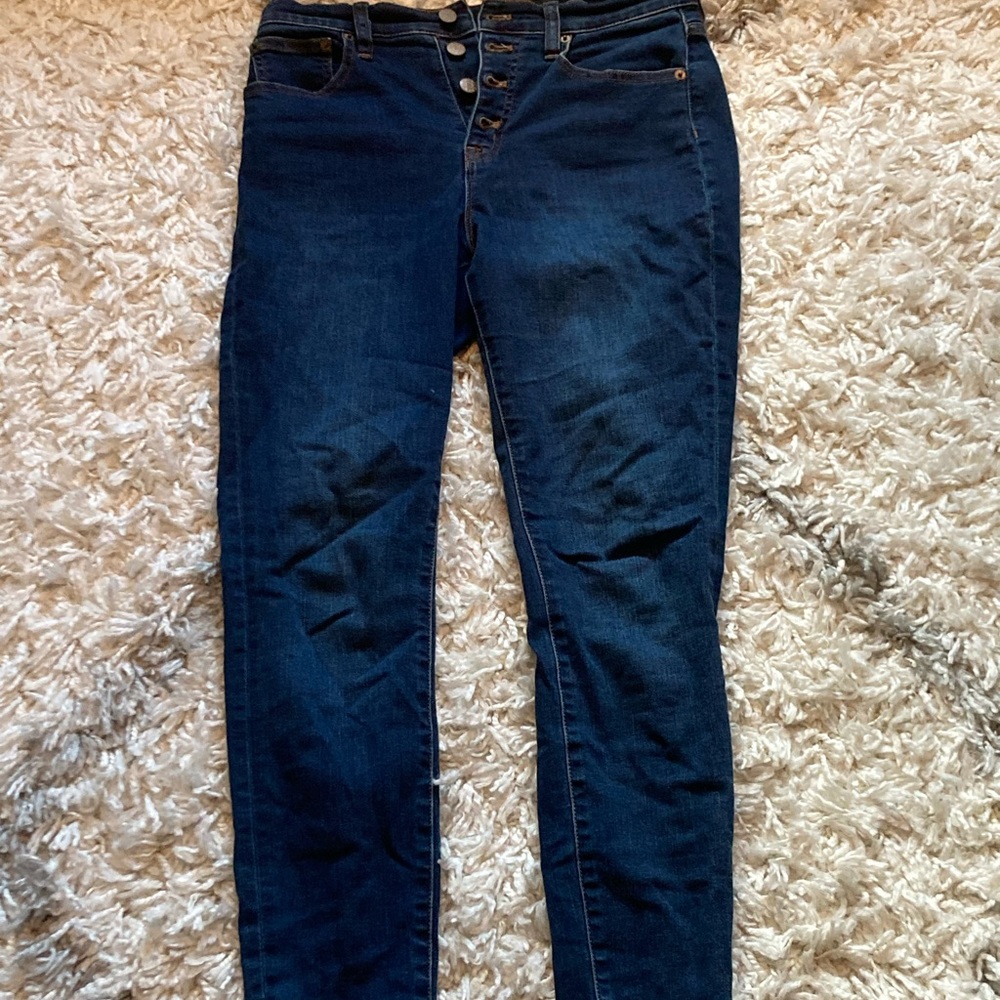 Y2K Dark Wash Skinny Jeans